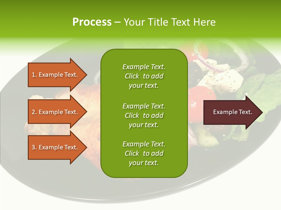 Nobody Dinner Horizontal PowerPoint Template