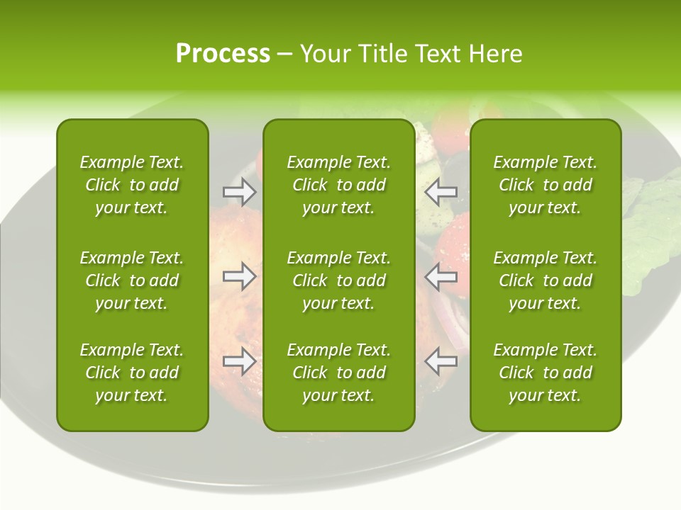 Nobody Dinner Horizontal PowerPoint Template