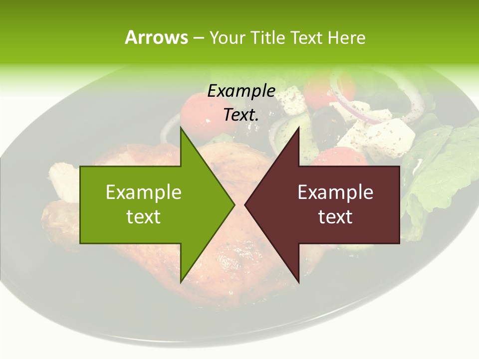 Nobody Dinner Horizontal PowerPoint Template