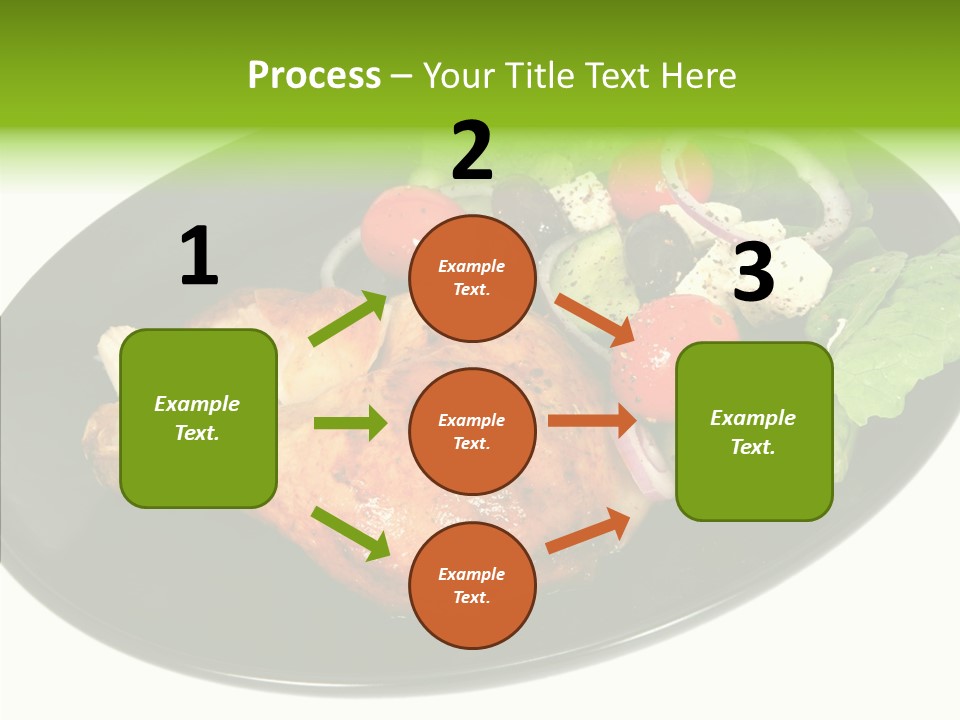Nobody Dinner Horizontal PowerPoint Template