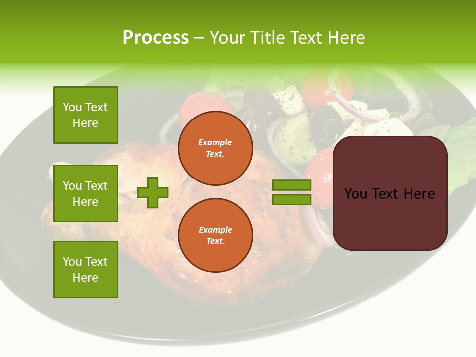 Nobody Dinner Horizontal PowerPoint Template