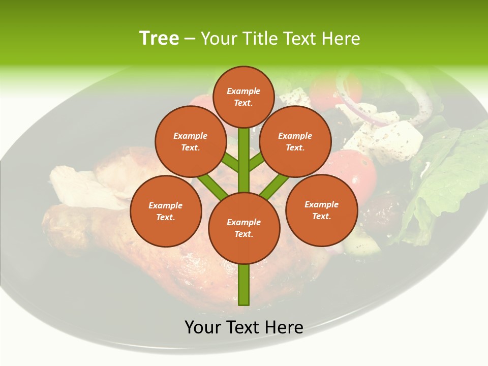 Nobody Dinner Horizontal PowerPoint Template