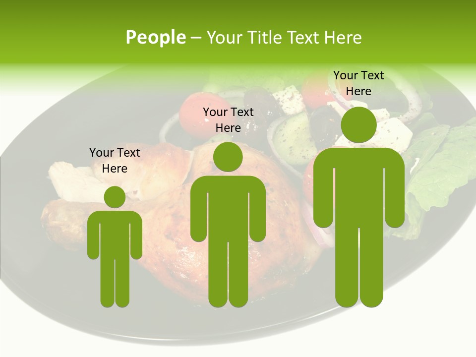 Nobody Dinner Horizontal PowerPoint Template