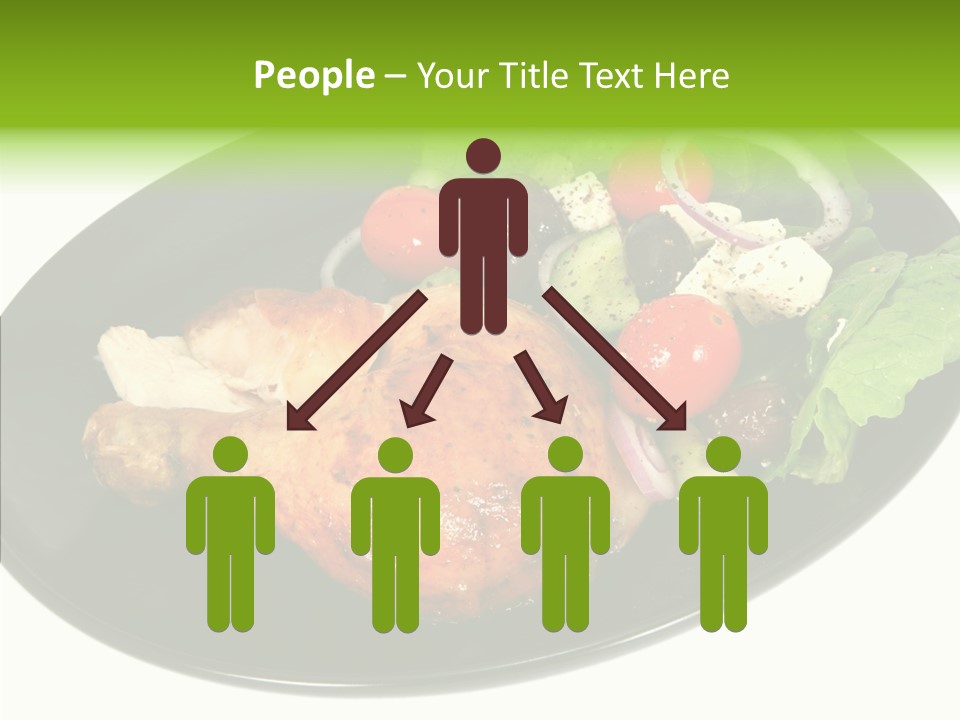 Nobody Dinner Horizontal PowerPoint Template