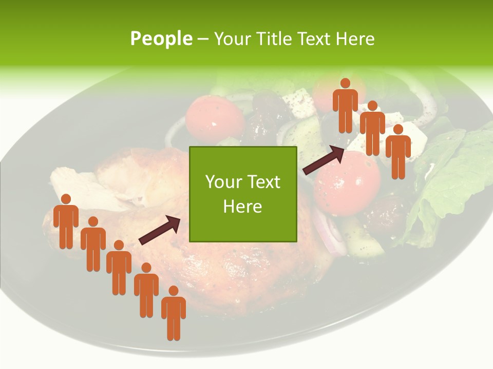 Nobody Dinner Horizontal PowerPoint Template