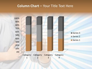 Abstract Caucasian Twist PowerPoint Template