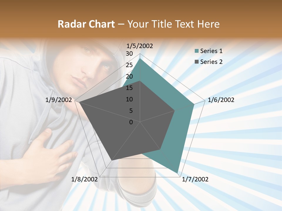 Abstract Caucasian Twist PowerPoint Template