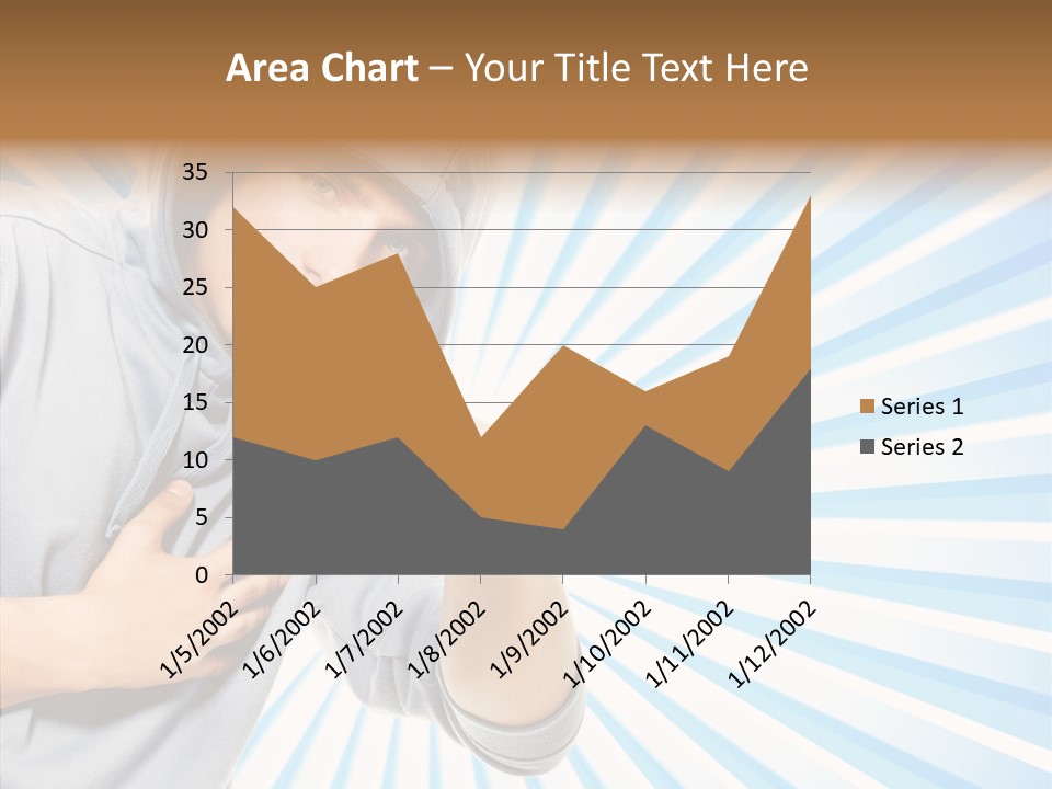 Abstract Caucasian Twist PowerPoint Template