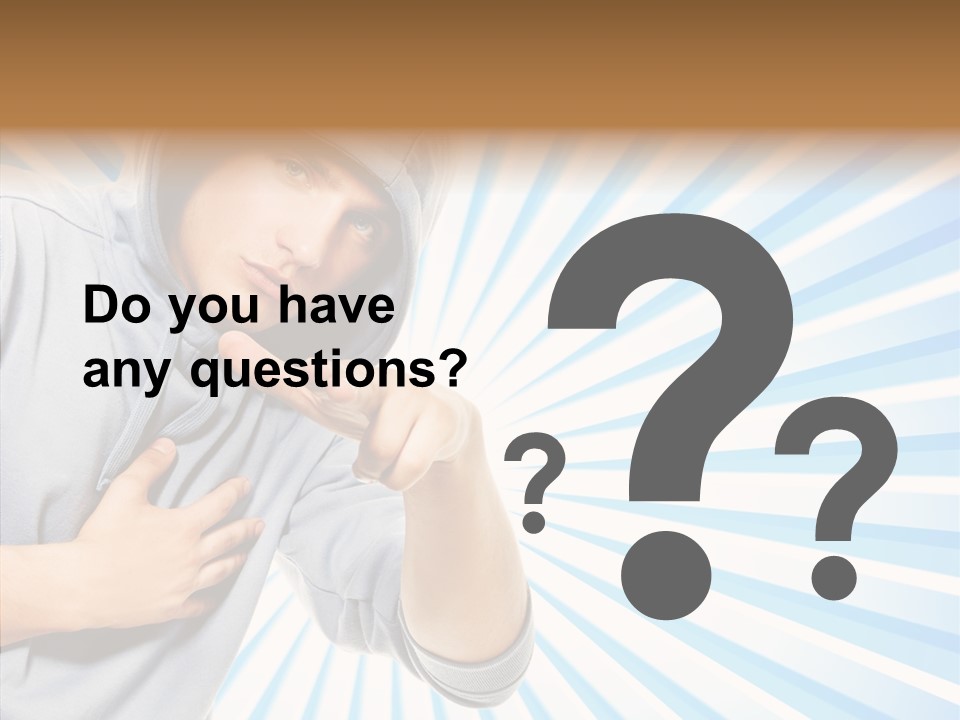 Abstract Caucasian Twist PowerPoint Template