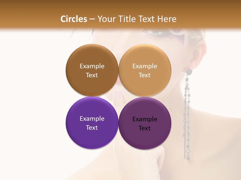 Background Beautiful Hand PowerPoint Template