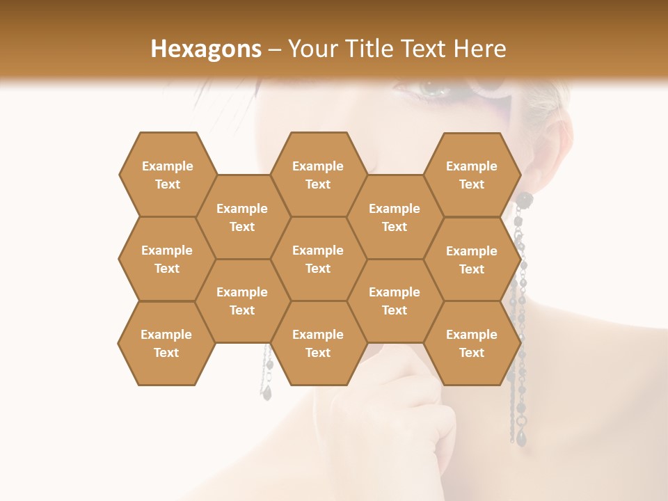 Background Beautiful Hand PowerPoint Template