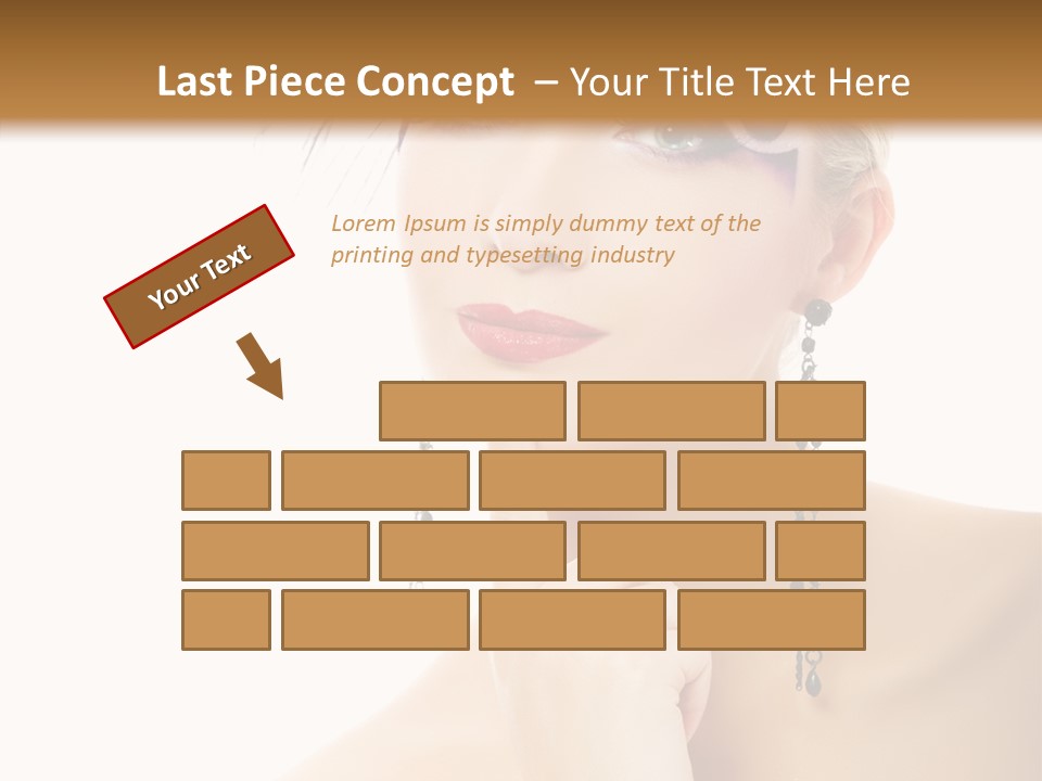 Background Beautiful Hand PowerPoint Template