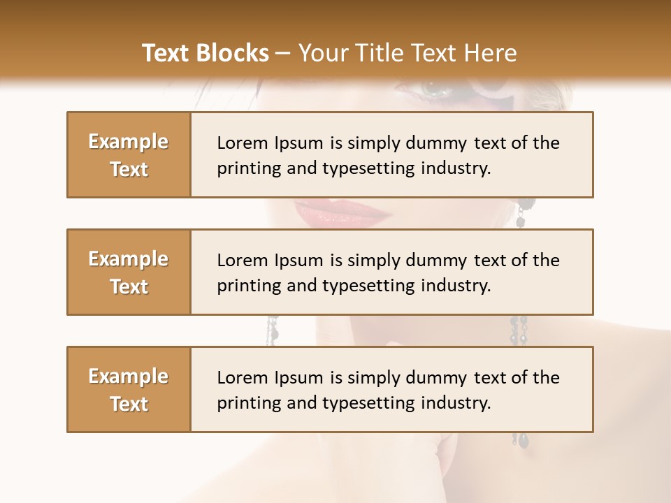 Background Beautiful Hand PowerPoint Template