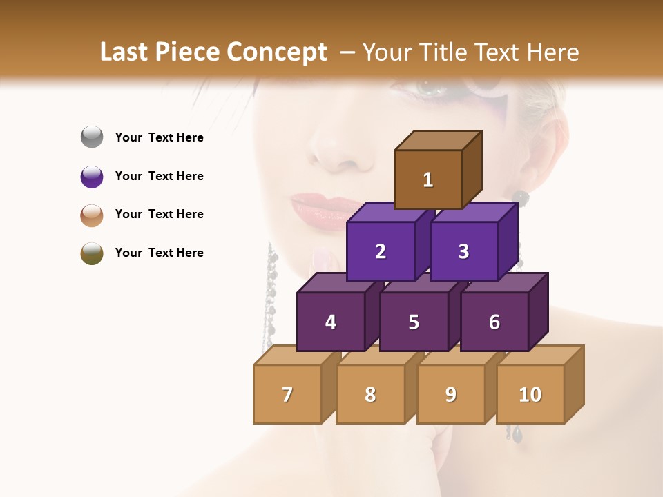 Background Beautiful Hand PowerPoint Template