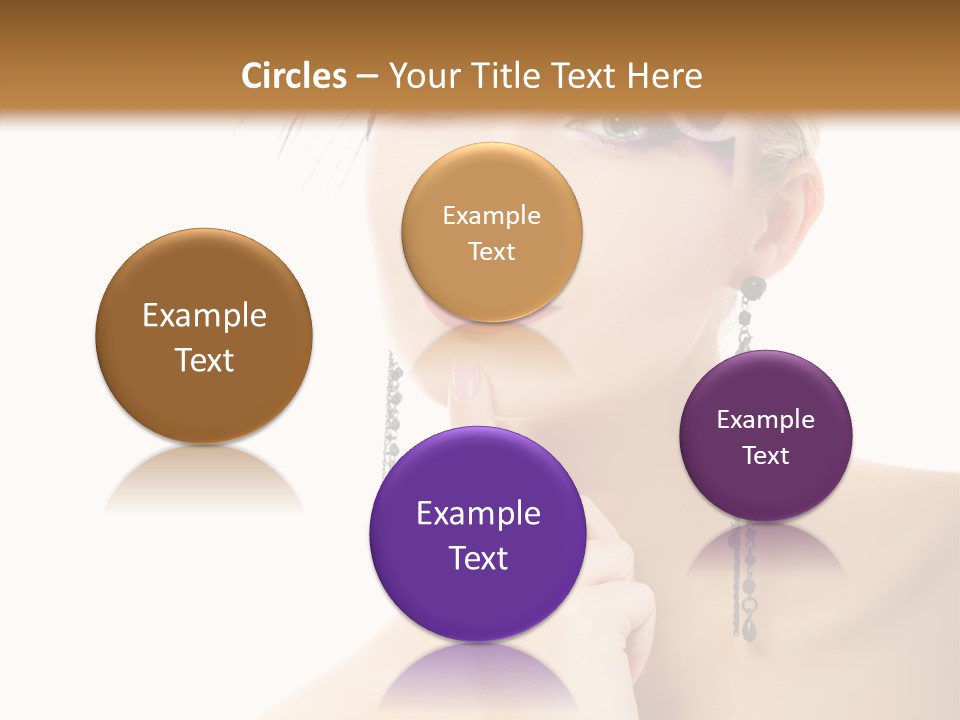 Background Beautiful Hand PowerPoint Template