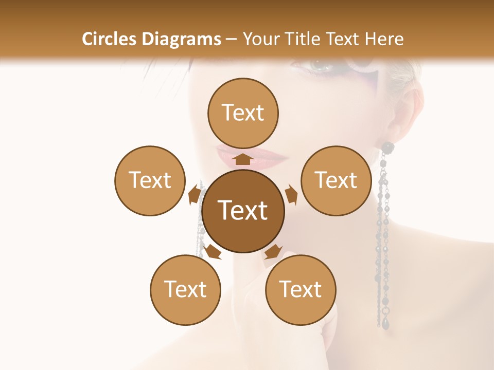 Background Beautiful Hand PowerPoint Template