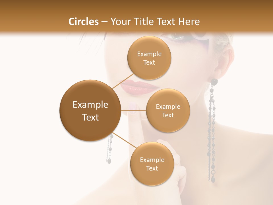 Background Beautiful Hand PowerPoint Template