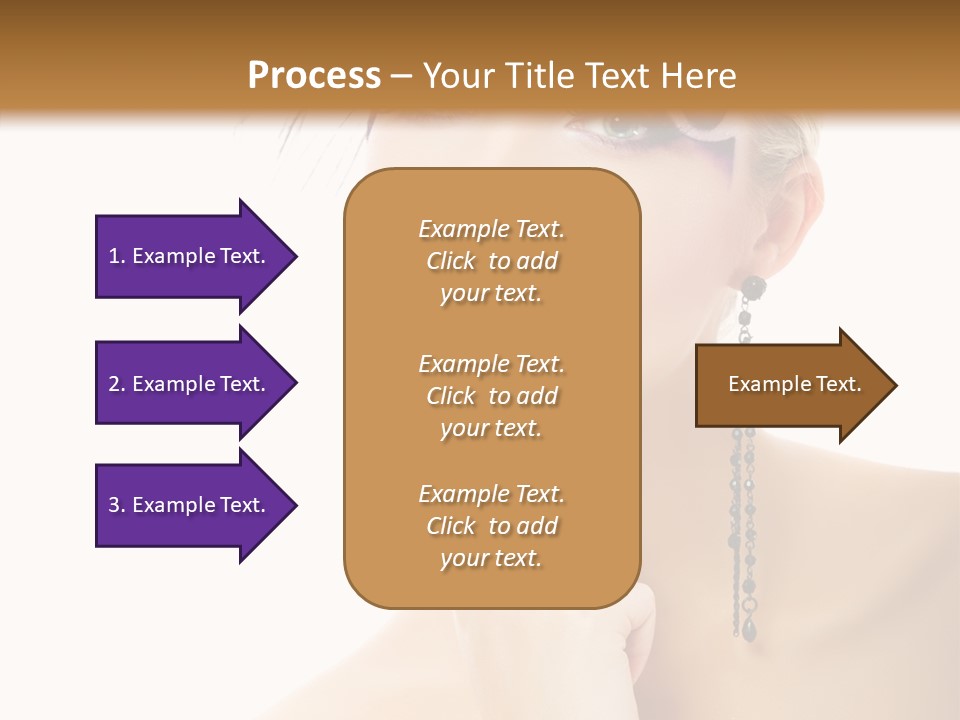 Background Beautiful Hand PowerPoint Template