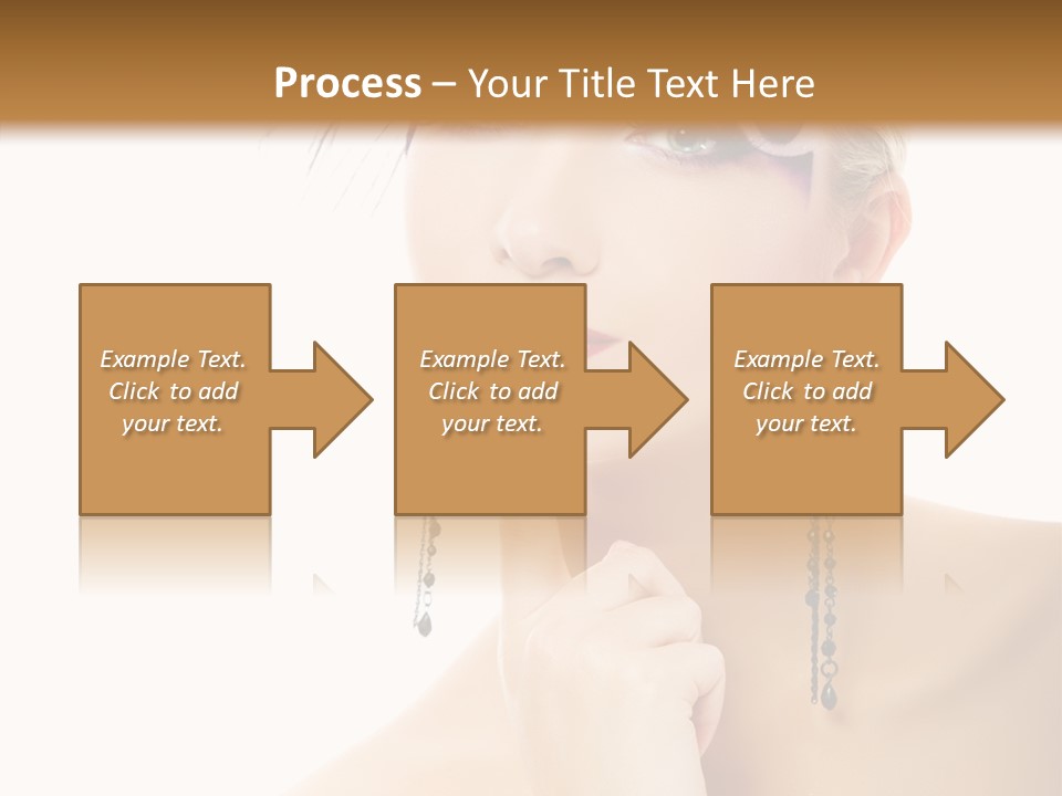 Background Beautiful Hand PowerPoint Template