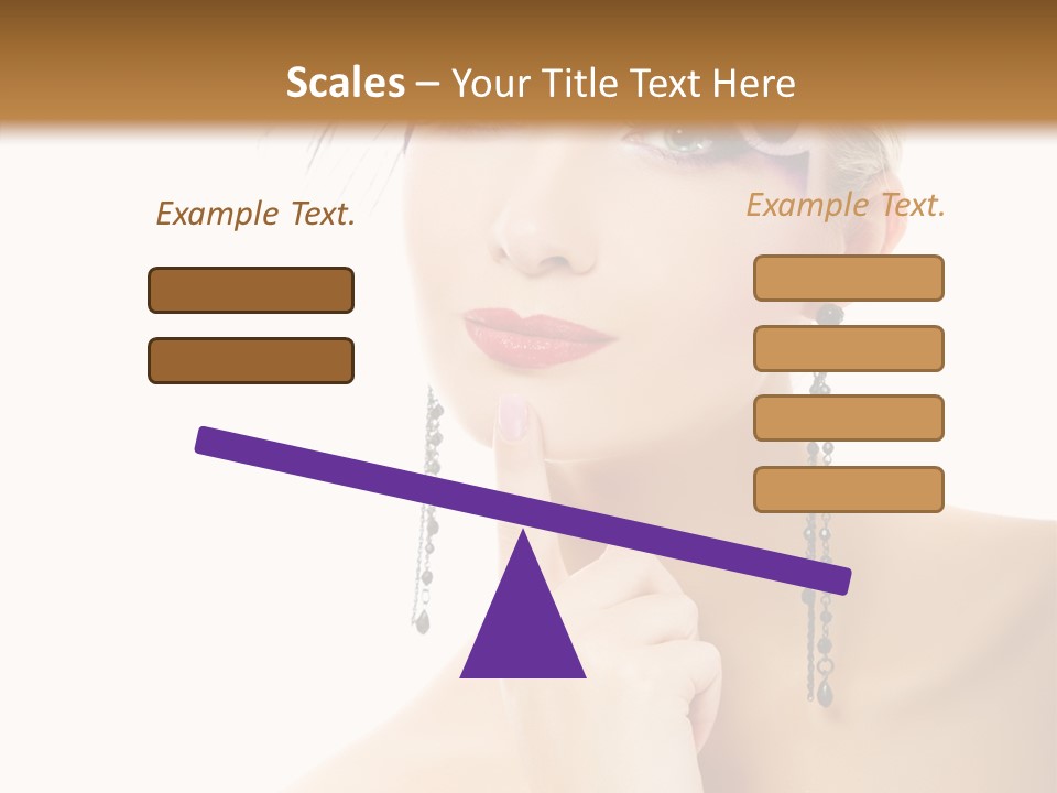 Background Beautiful Hand PowerPoint Template