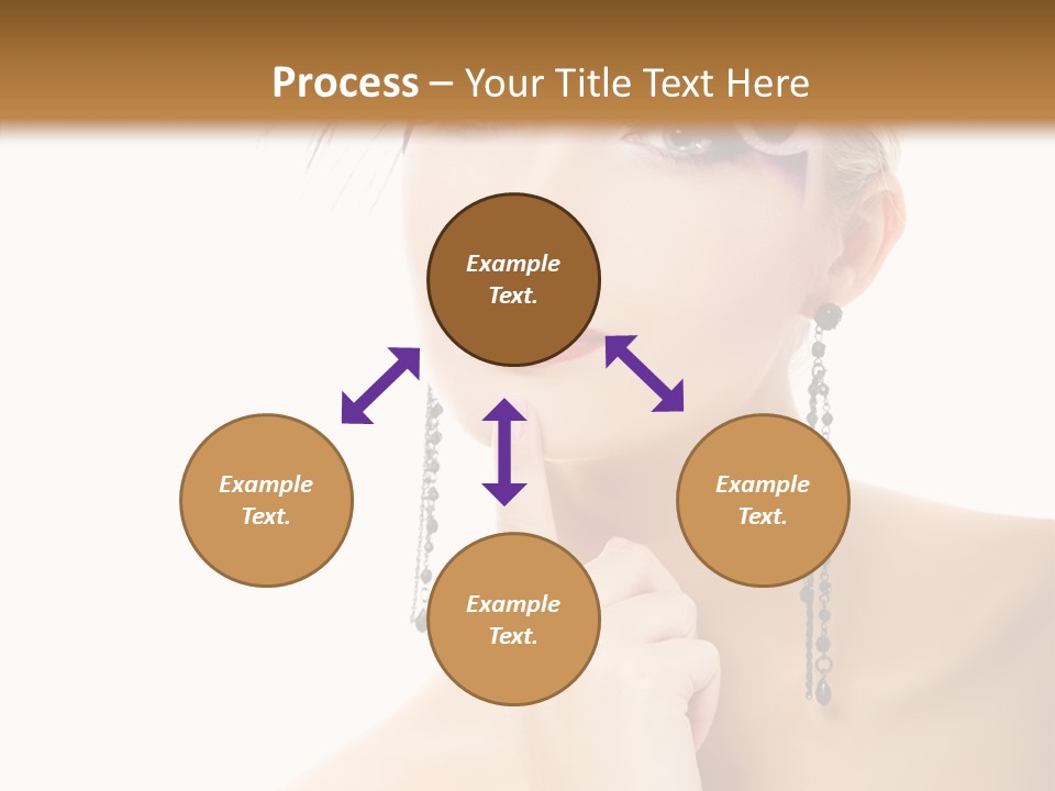Background Beautiful Hand PowerPoint Template
