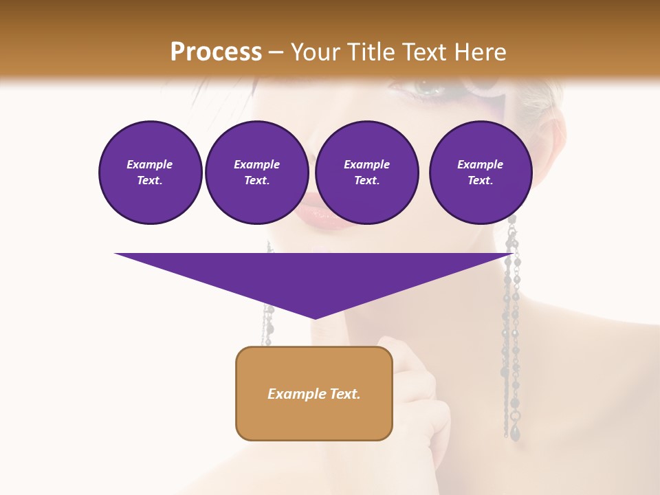 Background Beautiful Hand PowerPoint Template