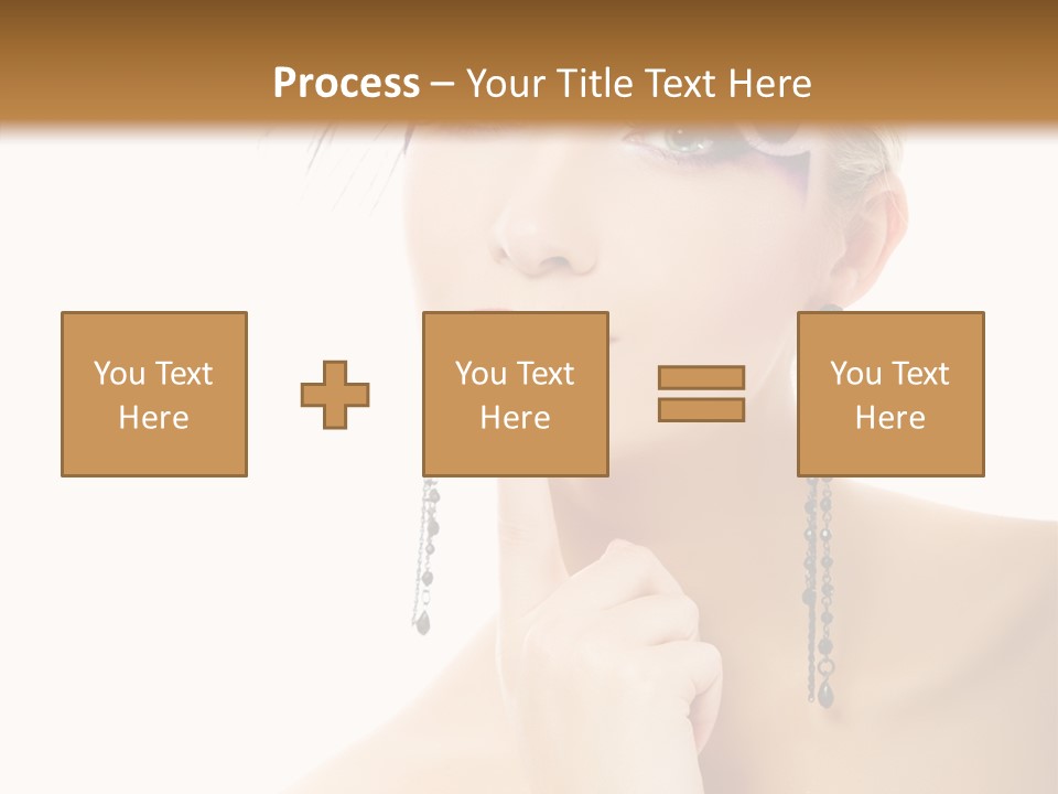 Background Beautiful Hand PowerPoint Template