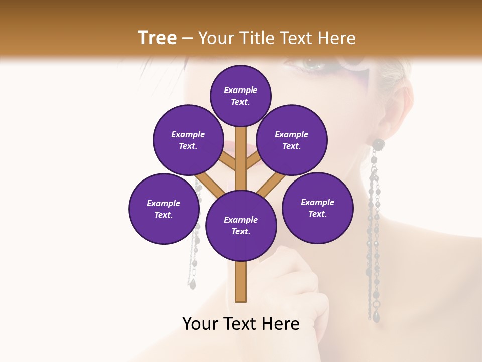 Background Beautiful Hand PowerPoint Template