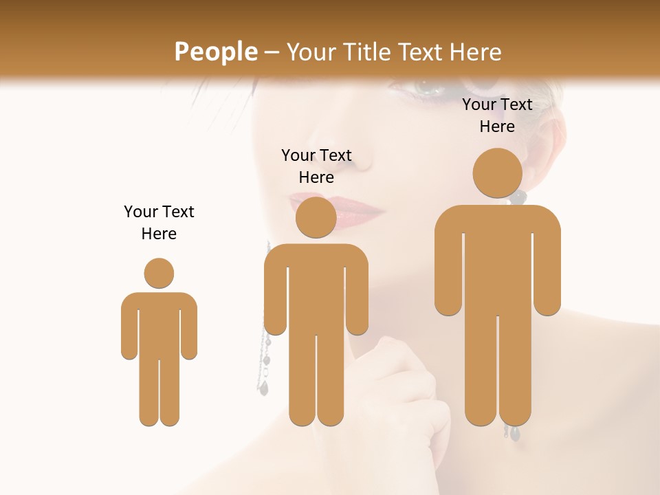 Background Beautiful Hand PowerPoint Template