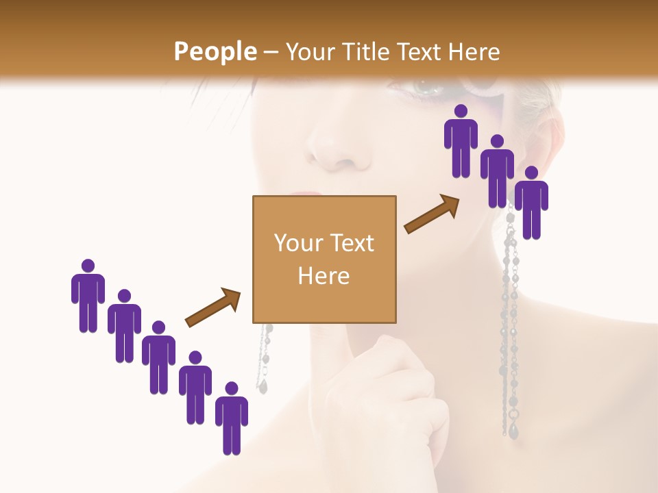 Background Beautiful Hand PowerPoint Template