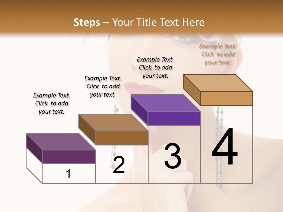 Background Beautiful Hand PowerPoint Template