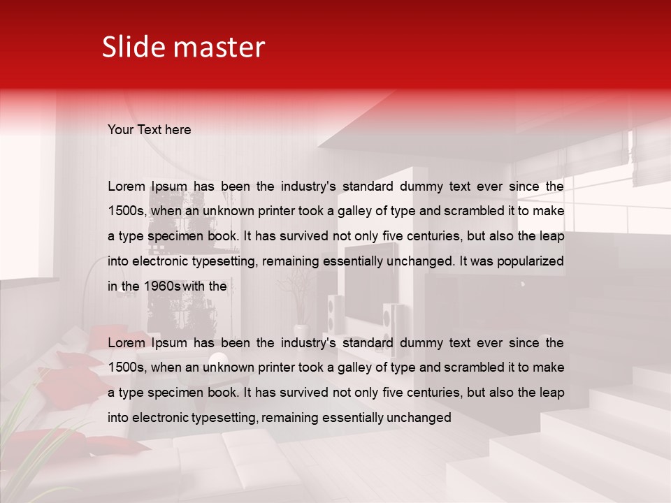 Lamp Architecture Structure PowerPoint Template