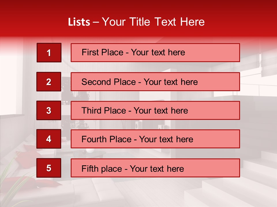 Lamp Architecture Structure PowerPoint Template