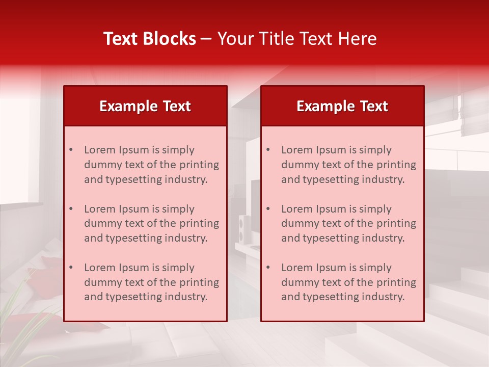 Lamp Architecture Structure PowerPoint Template