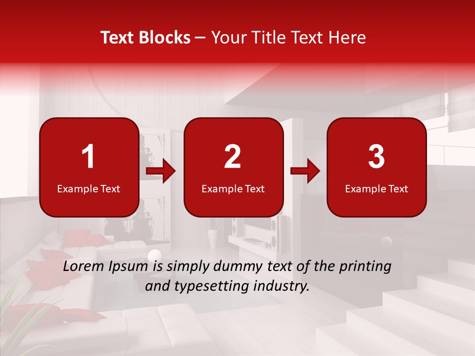 Lamp Architecture Structure PowerPoint Template
