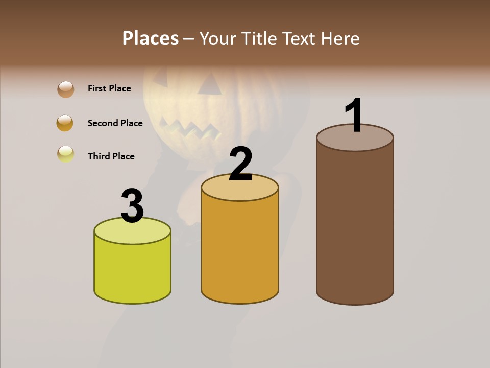 Laces Boudoir Face PowerPoint Template