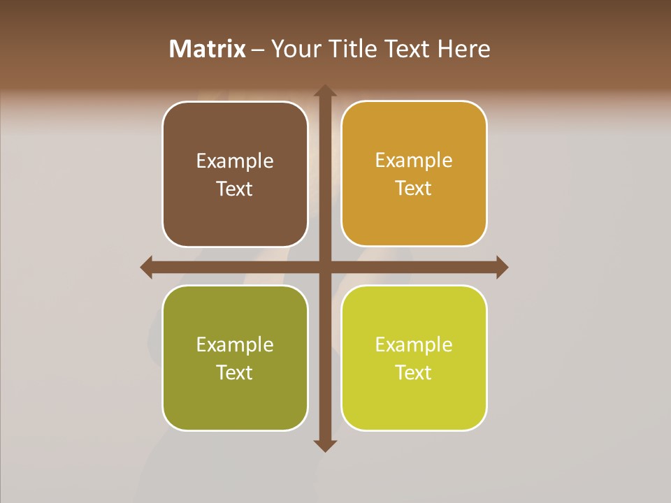 Laces Boudoir Face PowerPoint Template