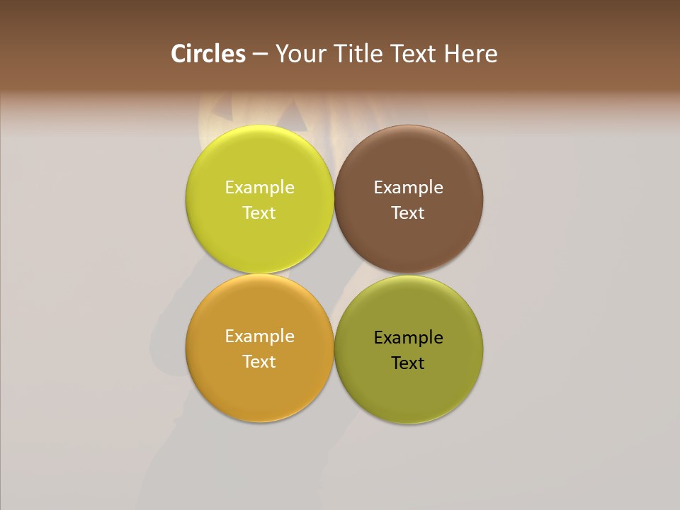 Laces Boudoir Face PowerPoint Template