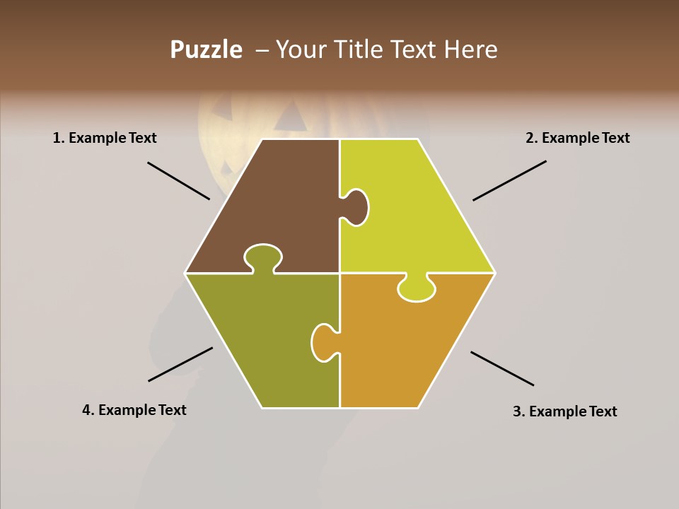 Laces Boudoir Face PowerPoint Template