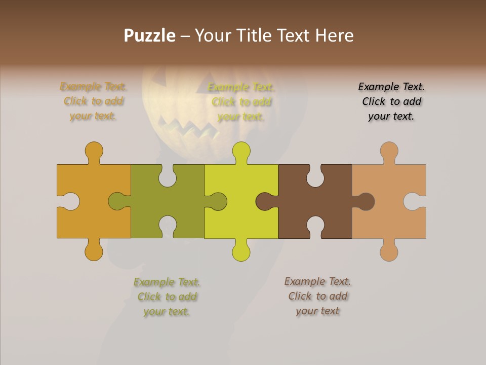 Laces Boudoir Face PowerPoint Template