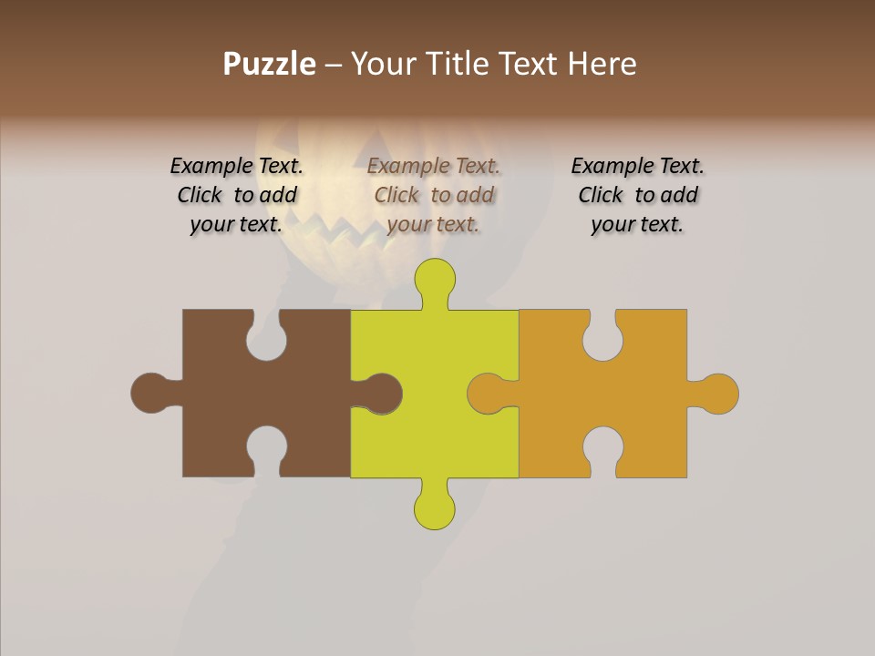 Laces Boudoir Face PowerPoint Template