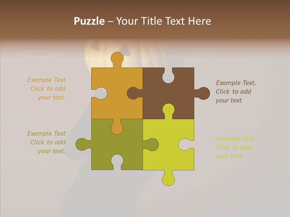 Laces Boudoir Face PowerPoint Template