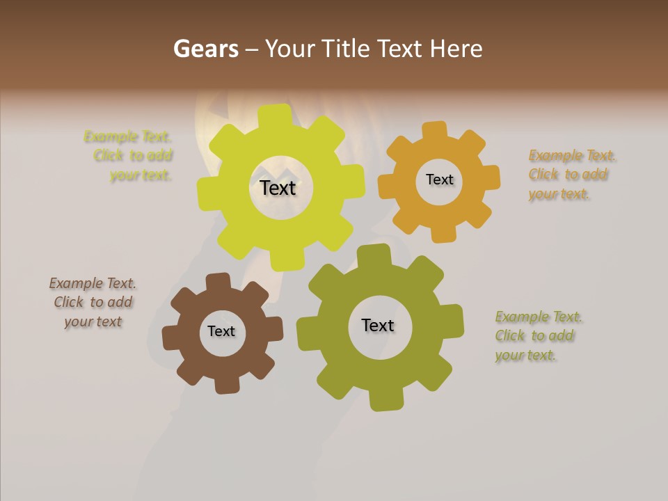 Laces Boudoir Face PowerPoint Template