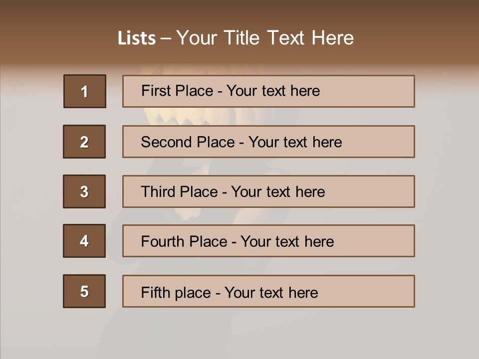 Laces Boudoir Face PowerPoint Template
