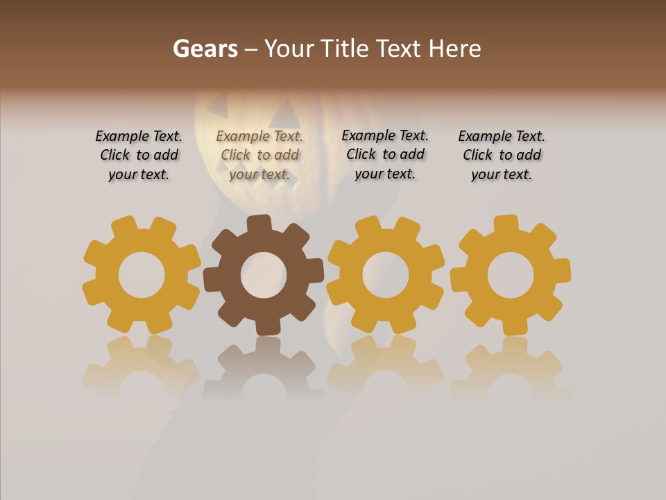 Laces Boudoir Face PowerPoint Template