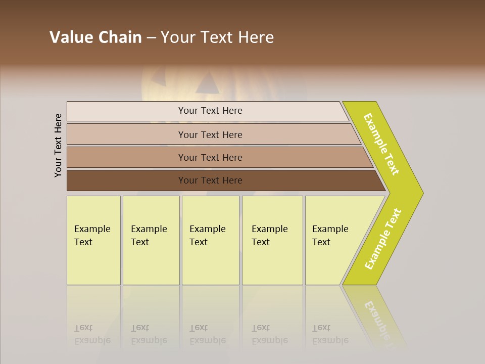 Laces Boudoir Face PowerPoint Template