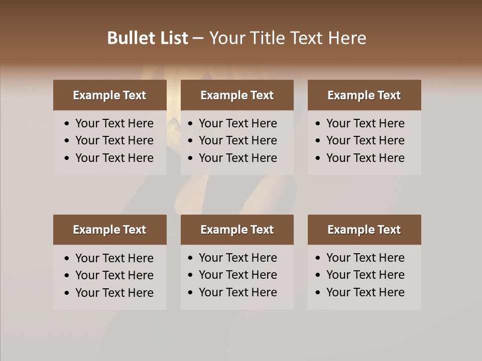 Laces Boudoir Face PowerPoint Template