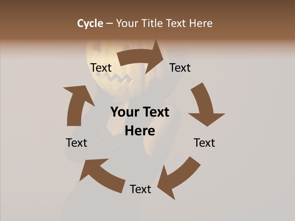 Laces Boudoir Face PowerPoint Template