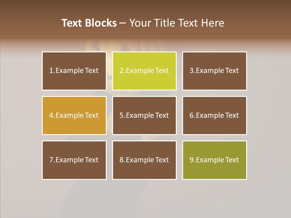 Laces Boudoir Face PowerPoint Template