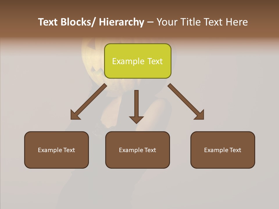 Laces Boudoir Face PowerPoint Template